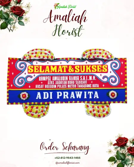 Papan Bunga Ucapan Selamat Bulusidokare
